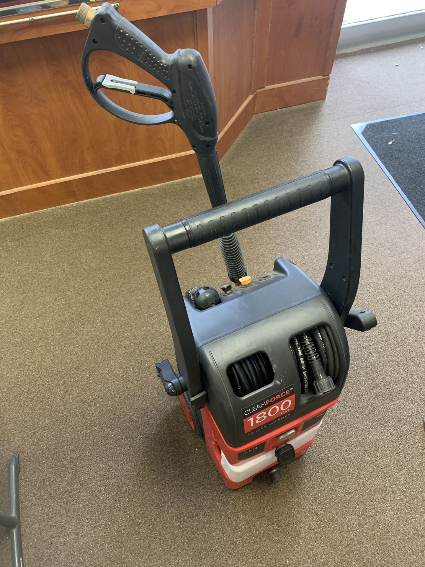 Clean Force 1800 PSI Electric Power Washer HD1800 for Sale in Watertown