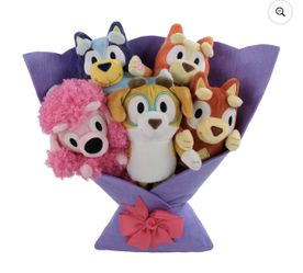 Large Bluey & Friends Plush Bouquet, 13"