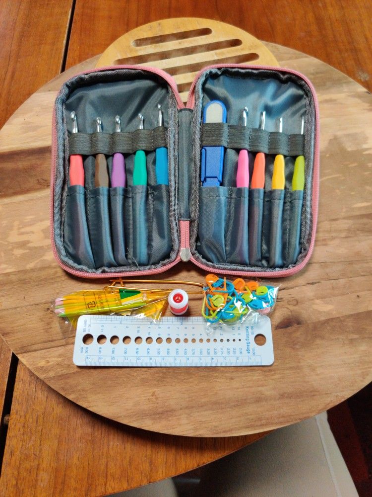 NIB Crochet Set Plus Accessories