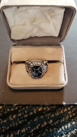 Dallas Cowboys Genuine Holla gram ring