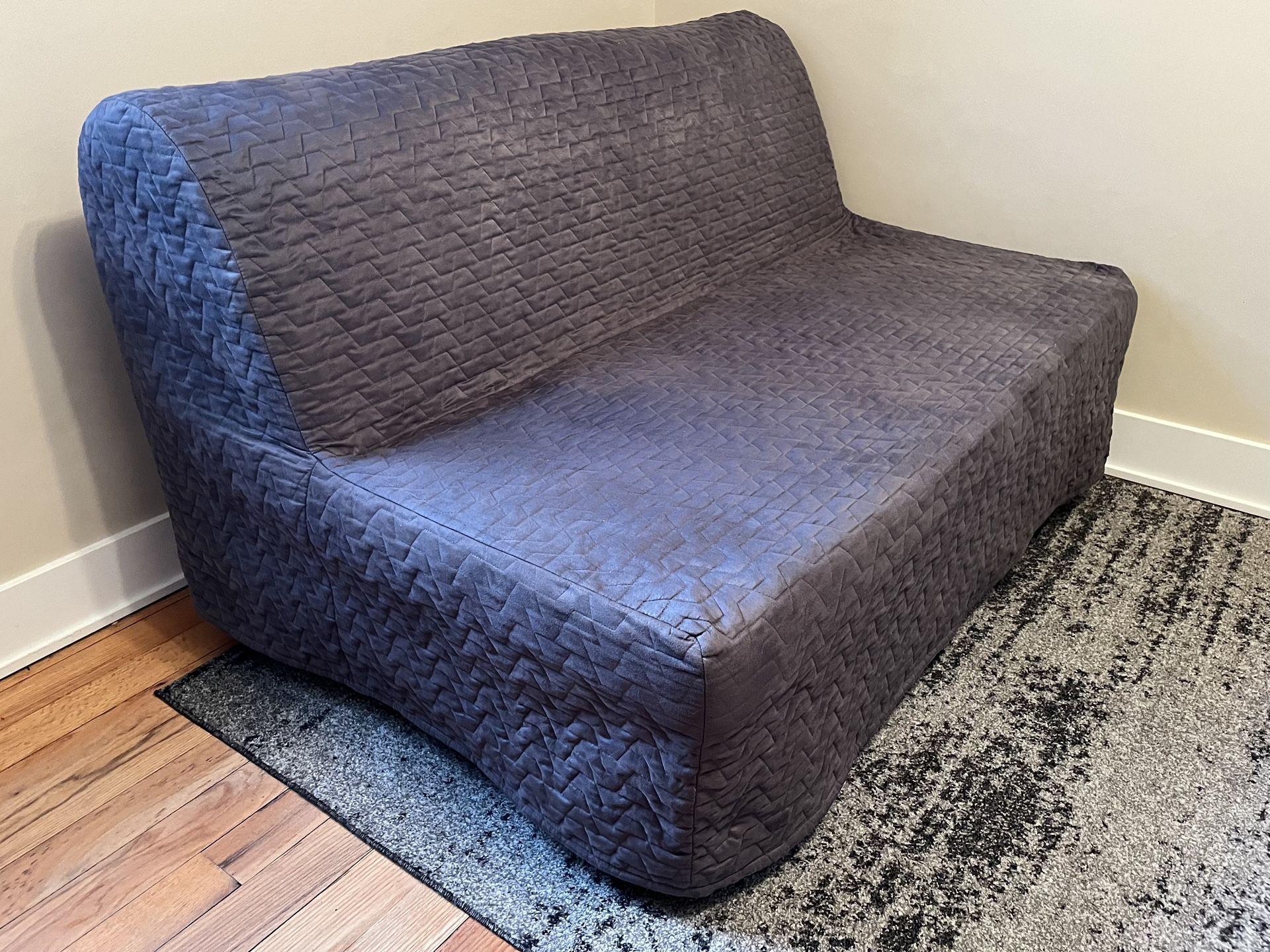 Sleeper sofa LYCKSELE LÖVÅS  dark gray
