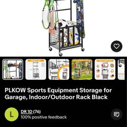 NEW Pklow Sports Equipment Rack – $100 (Retails for $140!)