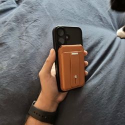 Real Leather Geo Magsafe Wallet