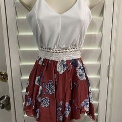 FLORAL ROMPER