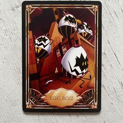 Hazbin Hotel Trading Card 2nd Edition Egg Boiz 14/50