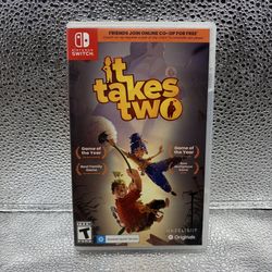 It Takes Two Nintendo Switch, TESTED & WORKING! Complete