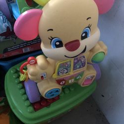 Toddler walker and large girls Lego sets