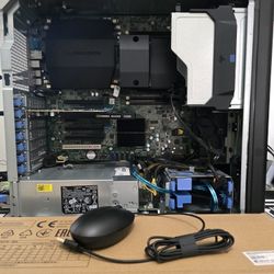 Workstation pc desktop computer dell precision t5600 intel xeon, quadro k2000, 16 gb ram, ssd, wifi