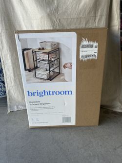 NIB Brightroom three drawer organizer