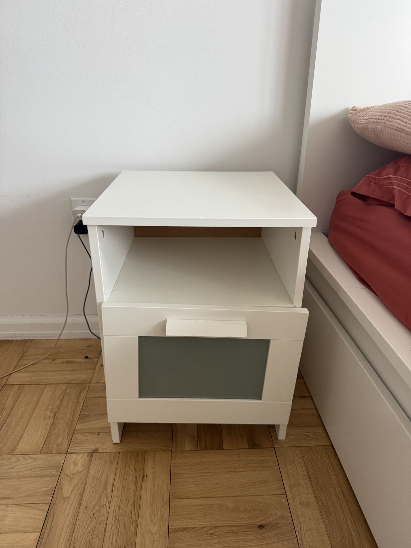 IKEA Brimnes White Nightstand