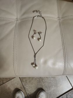 Brighton Silver Chain With Earrings 925silver
