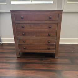 2 Natural Wood Nightstands