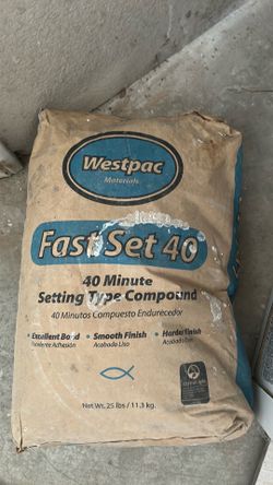 Shop Westpac Materials 18 lb. Fast Set 40 Lite Setting-Type Powder Joint Compound