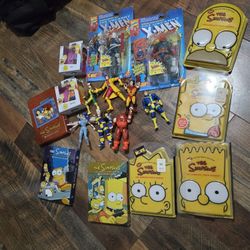 Simpson Movies And X Men Toys
