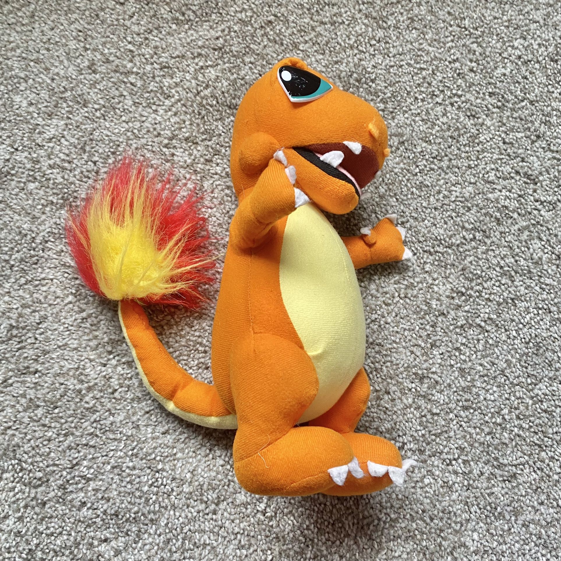 1998 Charmander Plush Toy Pokémon Collectible Vintage 90s