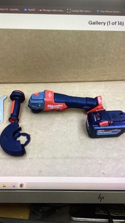 Milwaukee 2986-20 m18 18v Fuel Brushless 4.5/5 Dual trigger braking grinder kit