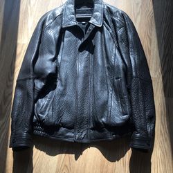 SOFT LEATHER WILSONS PELLE-STUDIO JACKET size - L Brand New