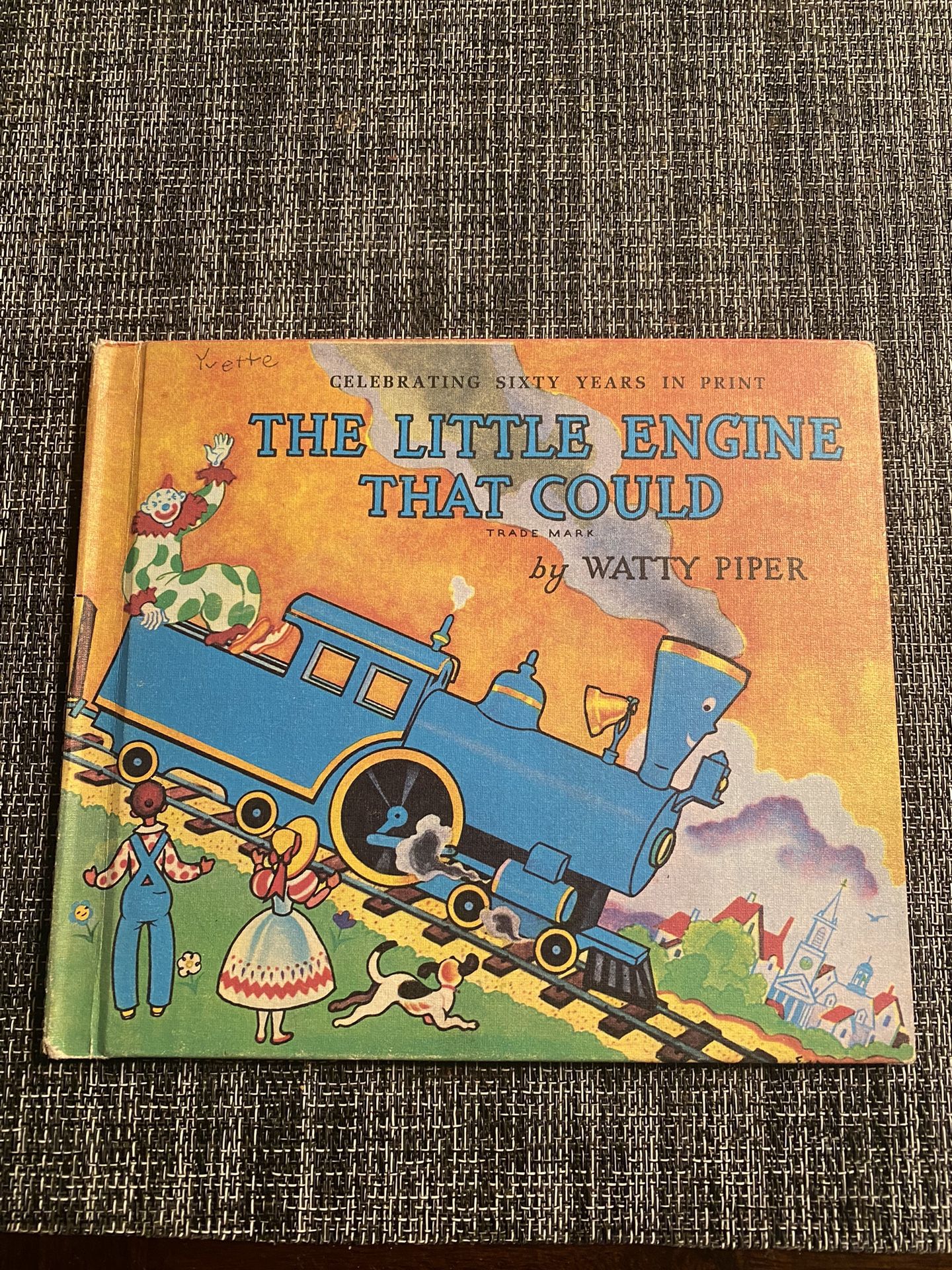 Vintage Kids Book The Little Engine That Could