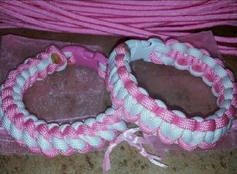 BreastCancerAwareness Paracord Bracelets