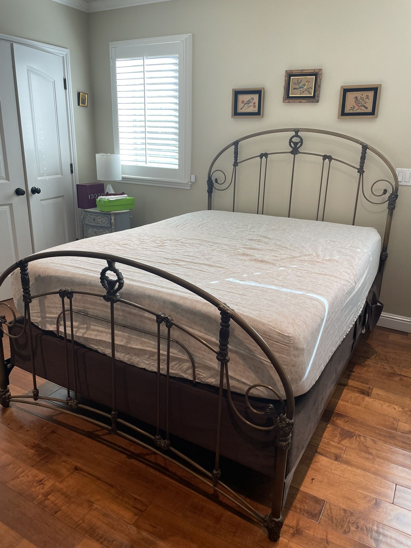 Wesley Allen Wrought Iron Bed Frame