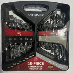 Husky 28-piece Combination Wrench Set