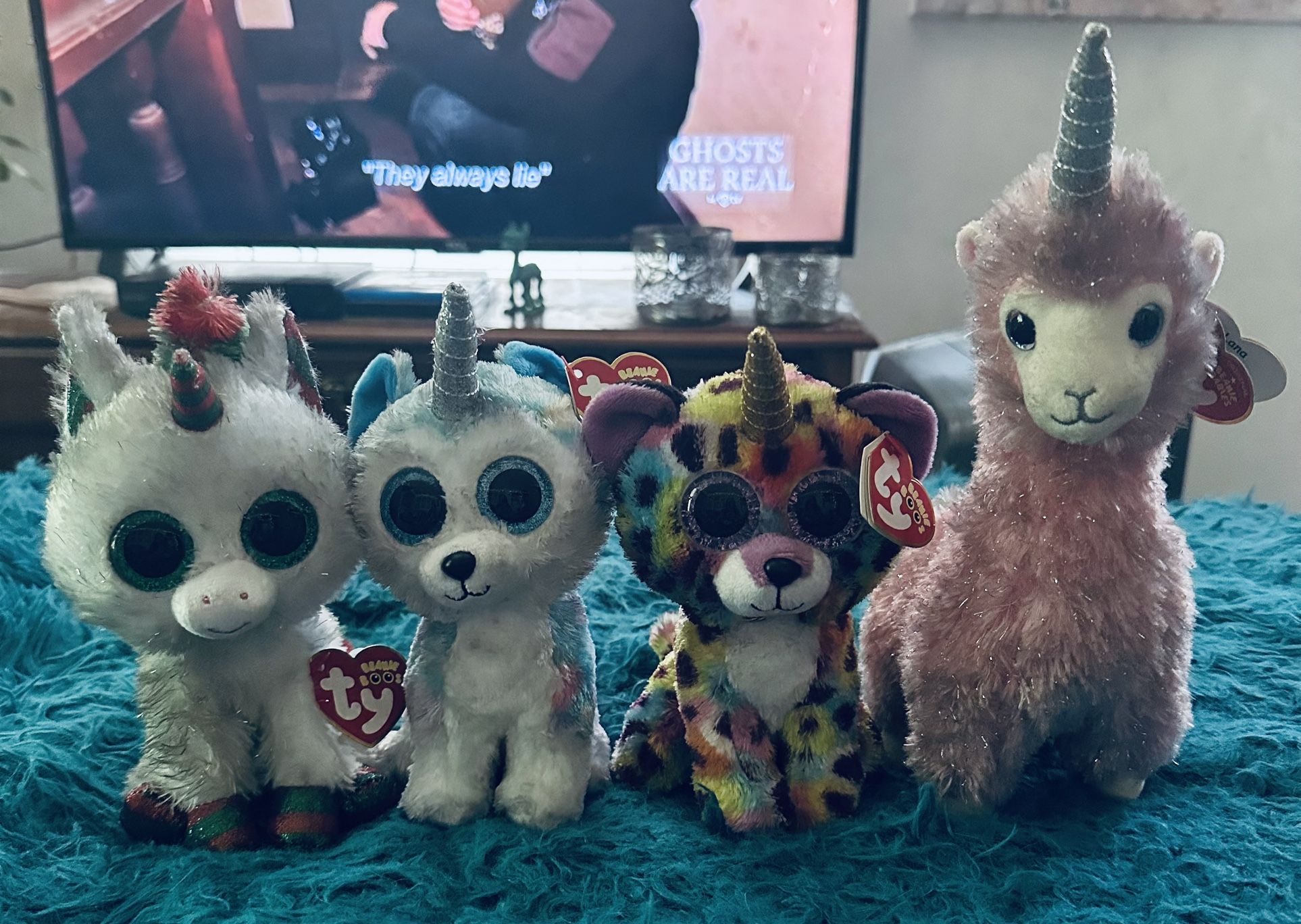 Ty Beanie Boos Unicorns