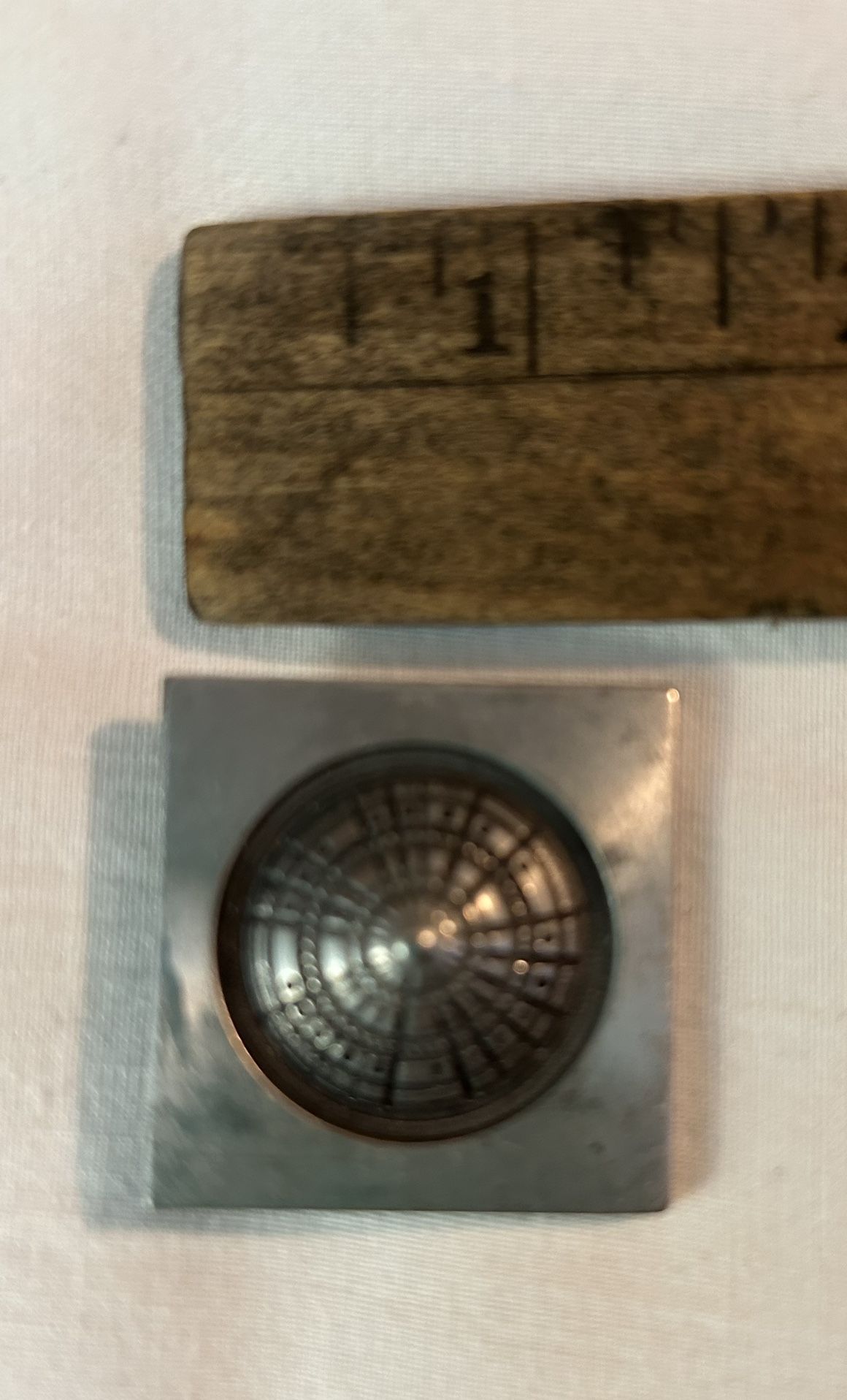 R. Tennesmed Brooch From Sweden Pewter