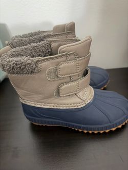 Toddler Snow Boots with Sherpa Lining