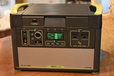 Goal Zero Yeti 1400 Power Station with wifi
