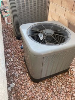 2.5 ton Rheem heat pump air condenser
