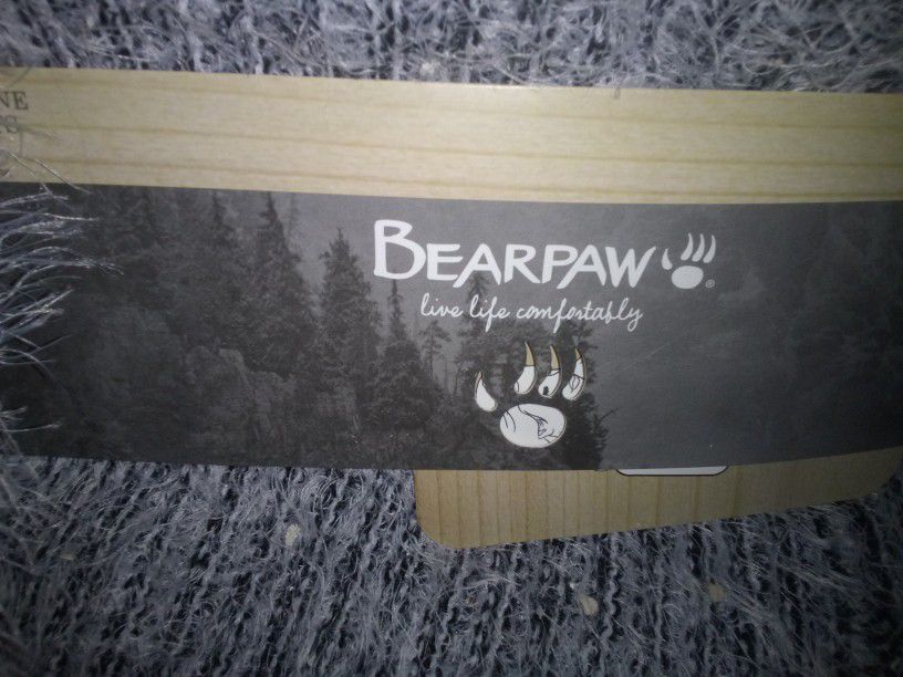 Brand New Bear Paw Fleece Scarf Designer