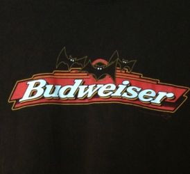 Vintage Halloween Budweiser shirt