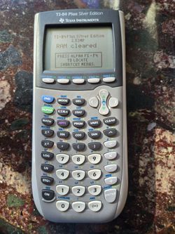 TI-84 Plus Silver Edition