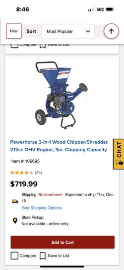 wood chipper/shredder
