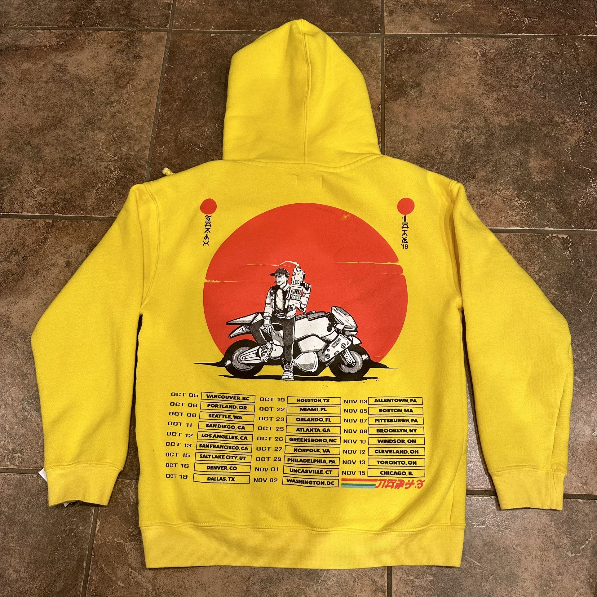 Logic Tour Hoodie Confessions Of A Dangerous Mind Tour 2019 Young Sinatra Small