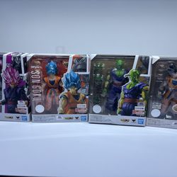 SH figuarts, dragon stars, anime heroes & pokemon figures