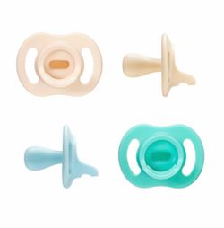 Tommee Tippee Ultra-Light StayPut Pacifier, 0-6m, 4 Pack