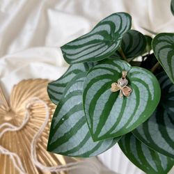 14k Gold Tri Color Pedant 