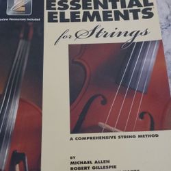 ESSENTIAL ELEMENTS. For strings violin book 1