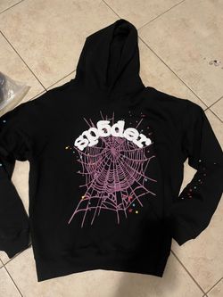 new spider hoodie size L