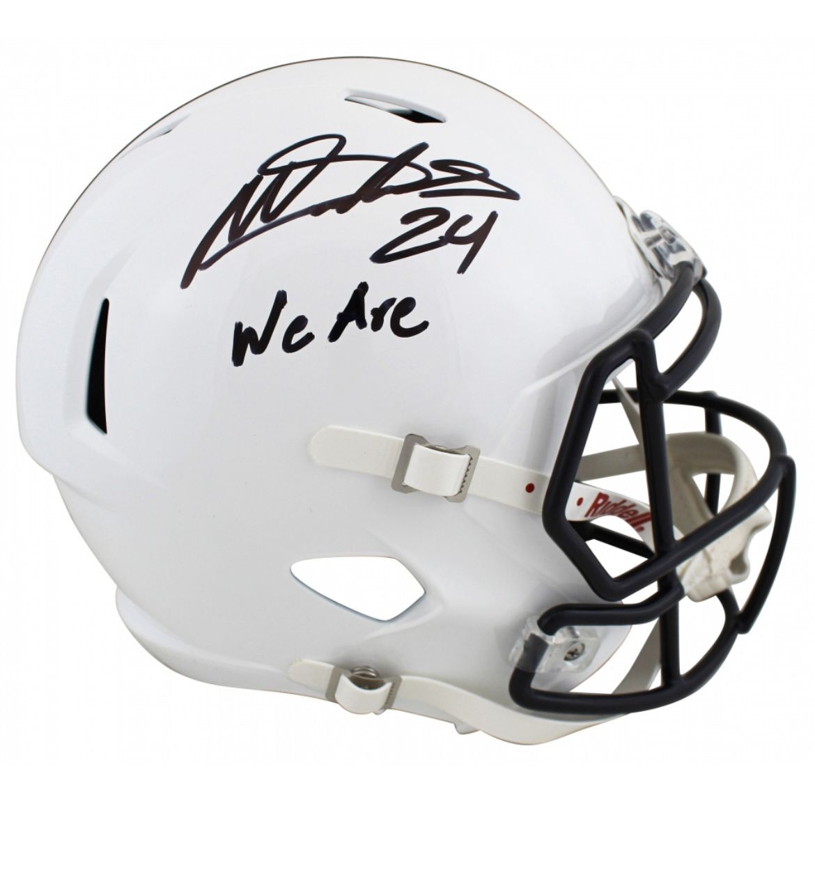 Miles Sanders Signed Penn State Nittany Lions Full Size Speed Helmet Inscribed 