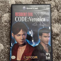 Resident evil code veronica for nintendo gamecube