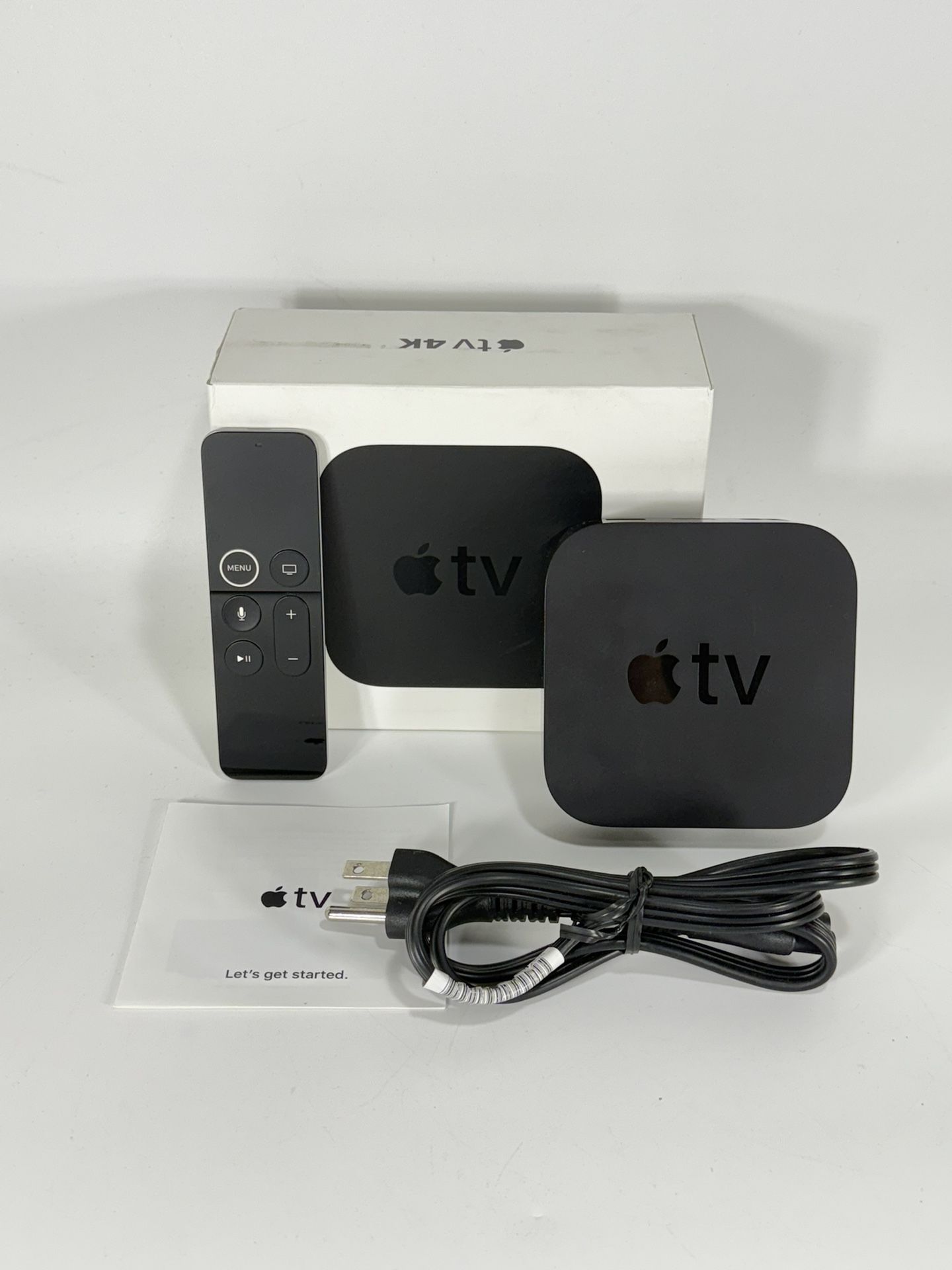 Apple TV 4K HD 32GB Media Streamer A1842 MQD22LL/A With Apple SIRI Remote