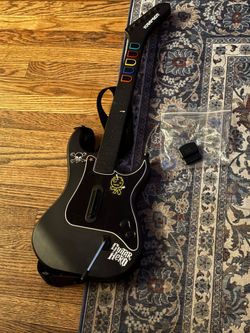 Wireless Playstation 2 guitar Hero guitar