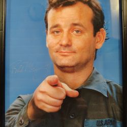 $50 AUTOGRAPHED PHOTO OF BILL MURRY