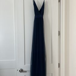 Navy blue dress Tulle 