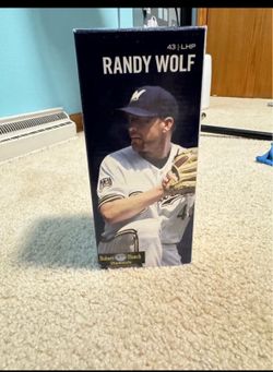 Randy Wolf Milwaukee Brewers bobblehead