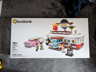 Lego 910011 1950's Diner Set Bricklink Crowdfunding Exclusive SOLD OUT