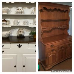 Hutch solid wood