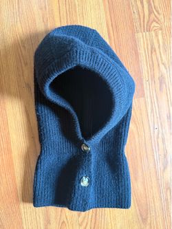 Black Knit Balaclava